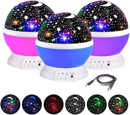 Lampara Rotatoria Star Master x6