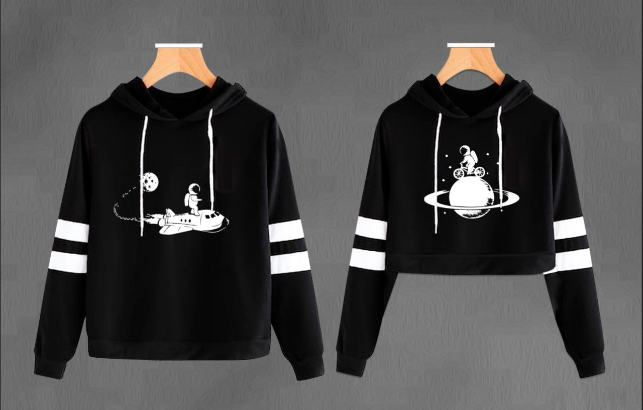 Buzo, Buso Hoodie pareja astronauta planeta