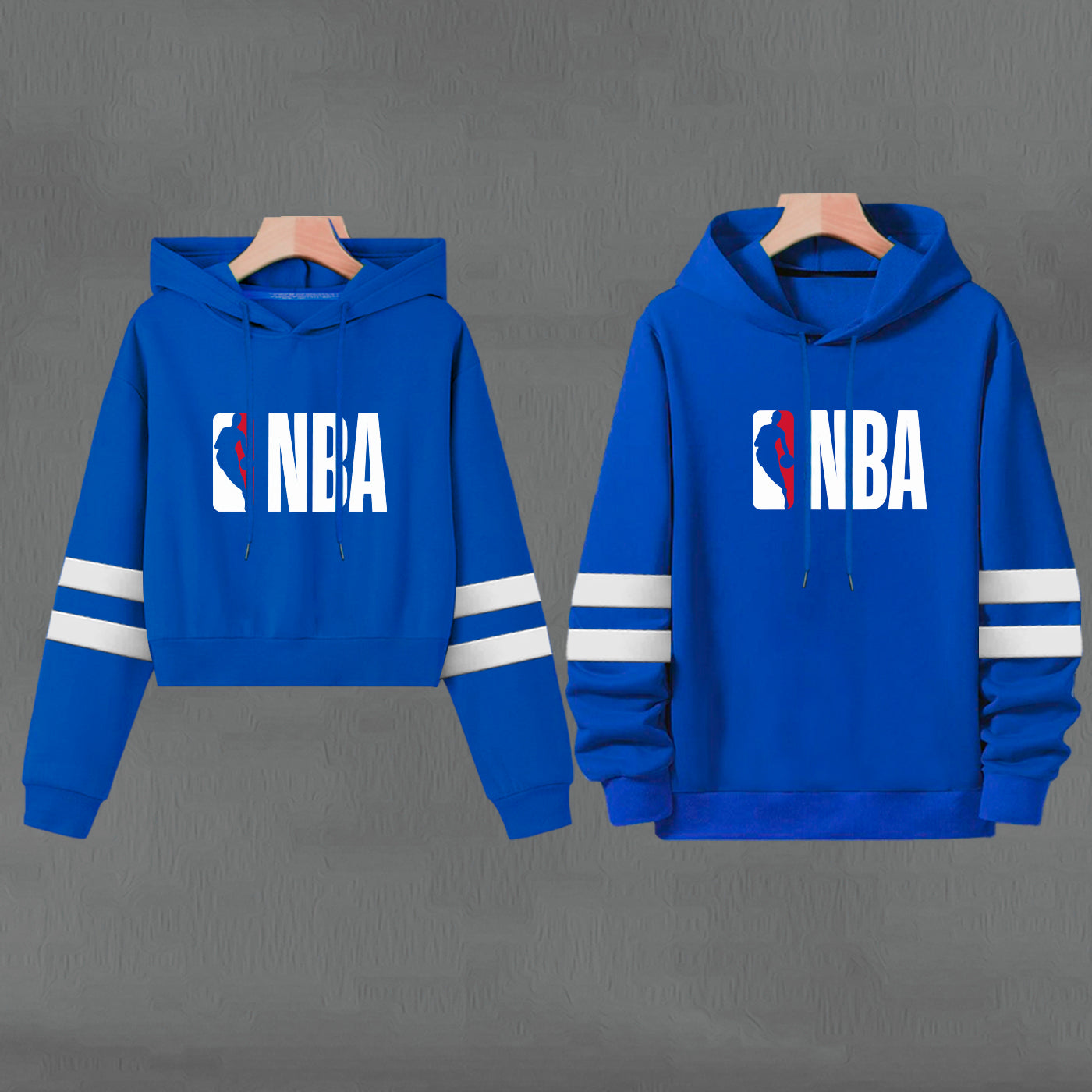 Buso Buzo Hoodie NBA Azul Rey