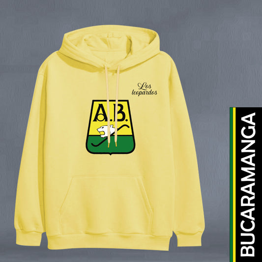 Buzo Saco, Hoodie Atletico Bucaramanga Amarillo