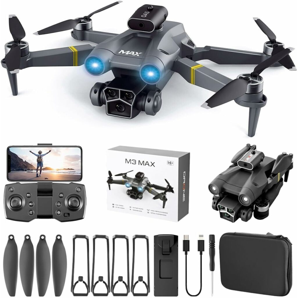 Drone M3 Max Wifi 2.4g Cámaras 4k M3-MAX