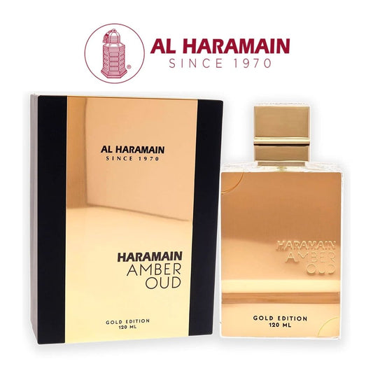 HARAMAIN AMBER OUD EN CAJA  GOLD EDITION