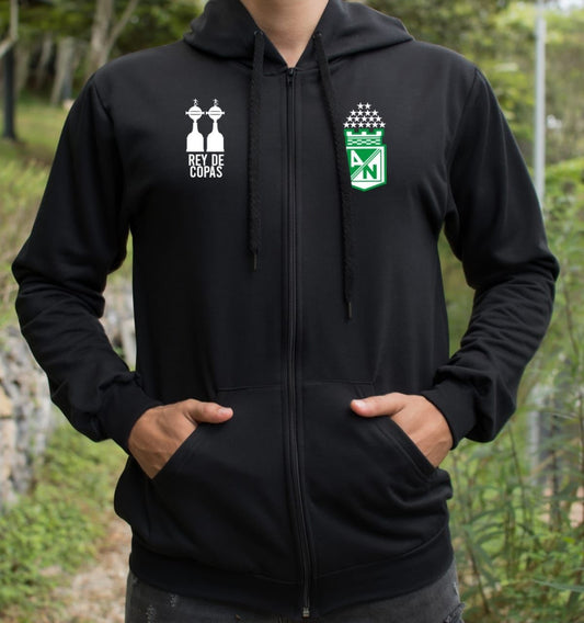 Buso Buzo Hoodie Negro Nacional Rey de Copas