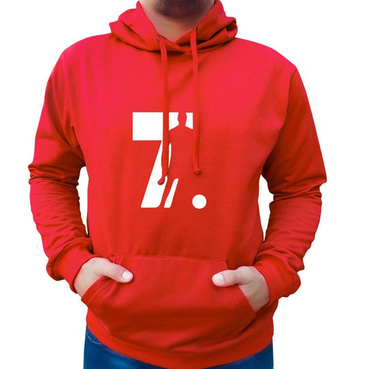 Buzo Buso Hoodie Rojo Cr7