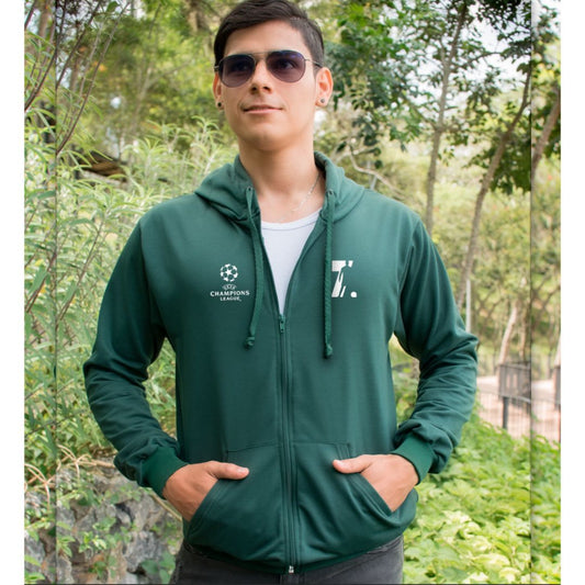 Buzo Buso Hoodie Verde Cr7