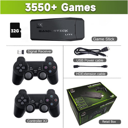 Consola de videojuegos 4K 10.000 juegos