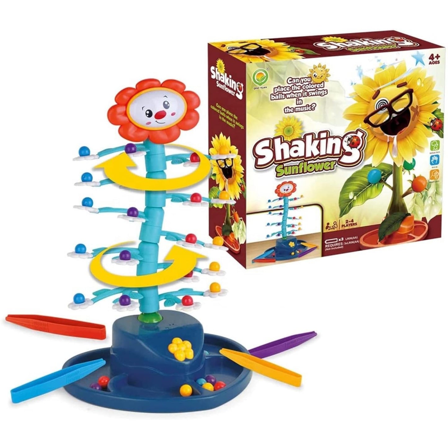 Juego De Mesa Girasol Movimiento Habilidad Equilibrio Niños