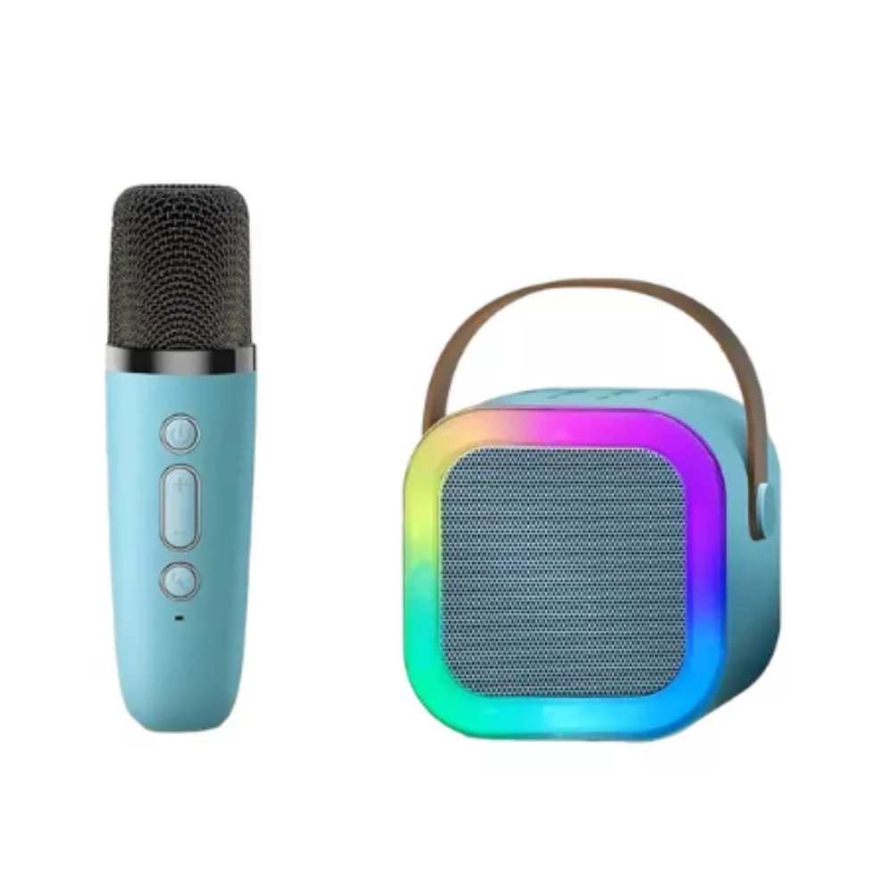 Karaoke portátil con 1 micrófonos inalámbricos Bluetooth