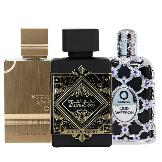 KIT PERFUMES ARABE 3 fragancias PROMO 68