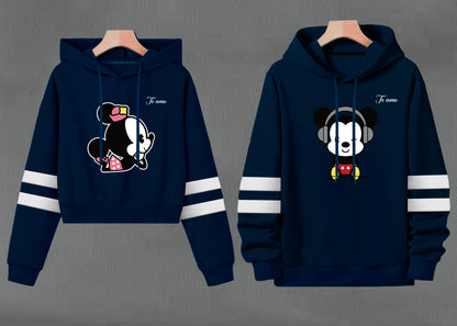 Buso Buzo Hoodie Mickey Mouse Vinotinto