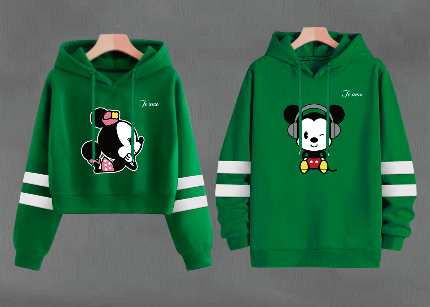 Buso Buzo Hoodie Mickey Mouse Vinotinto