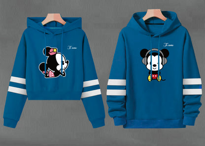 Buso Buzo Hoodie Mickey Mouse Vinotinto