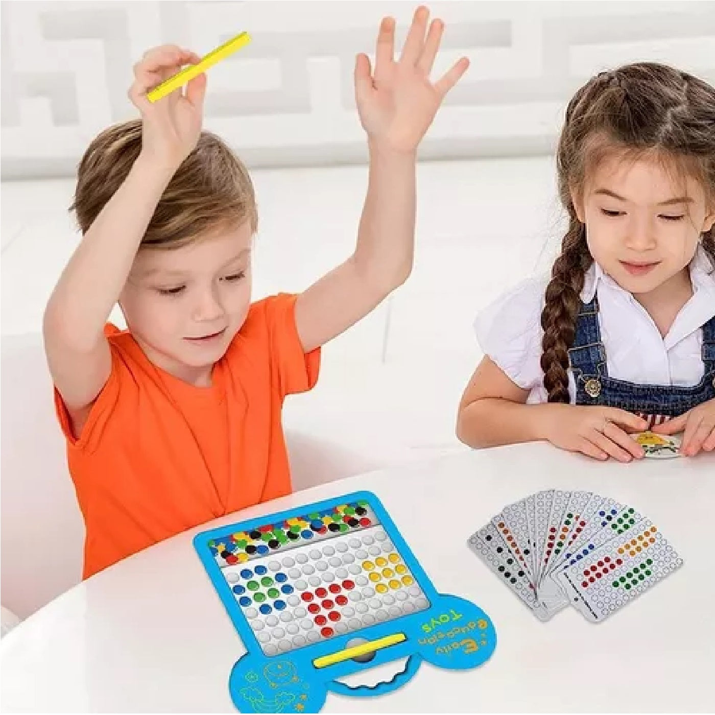 Tablero De Dibujo Fichas Magnéticas Juego Interactivo Niños